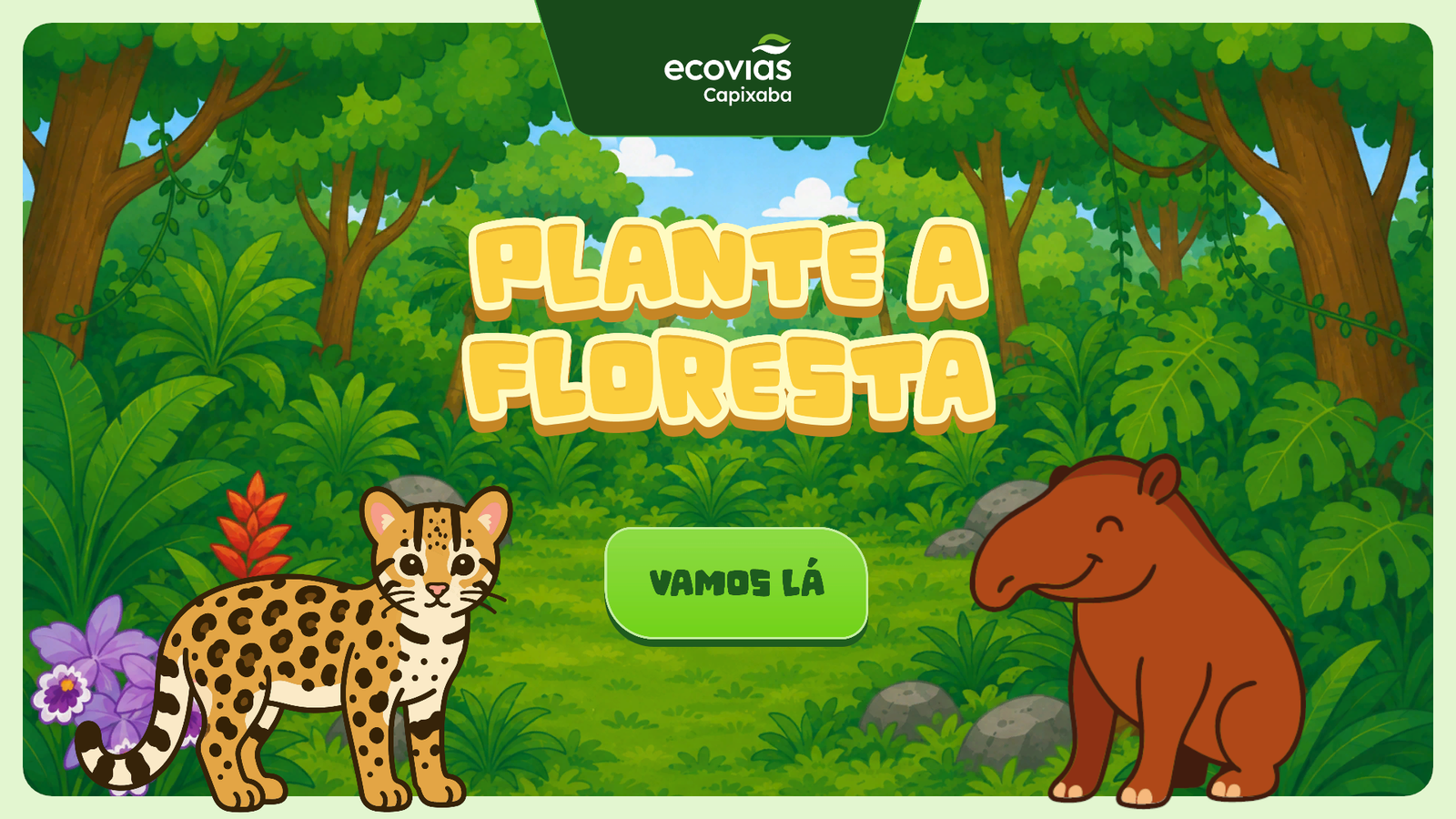 Tela do jogo Plante a Floresta