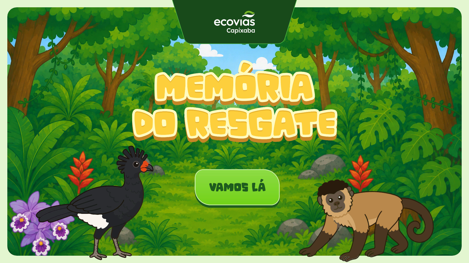 Tela do jogo Memória do Resgate