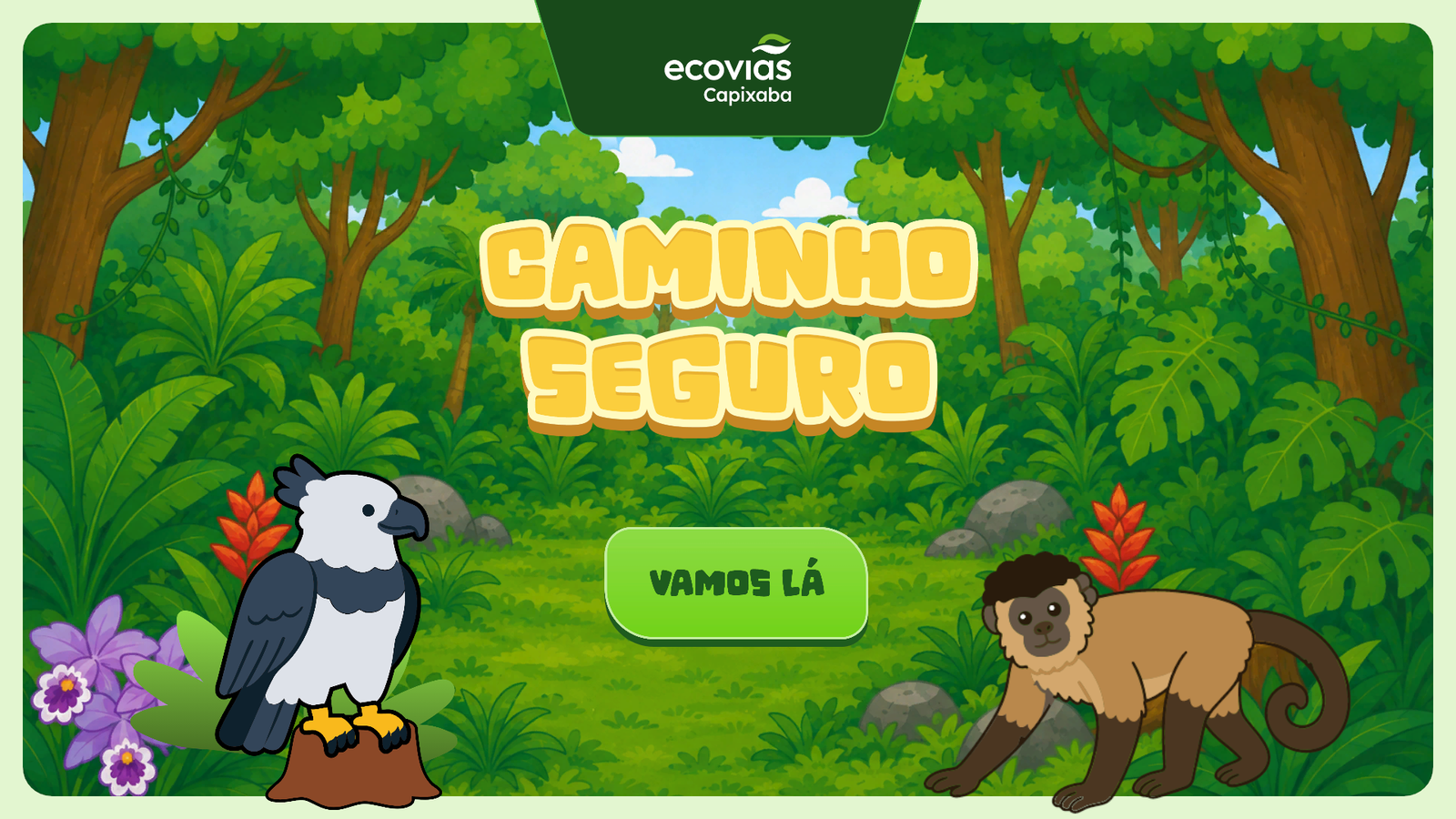 Tela do jogo Caminho Seguro