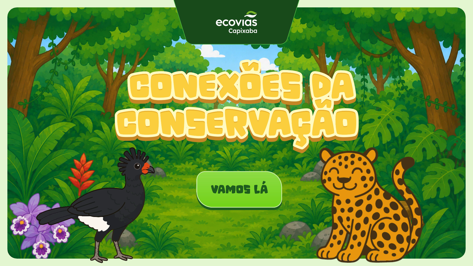 Tela do jogo Conexões da Conservação